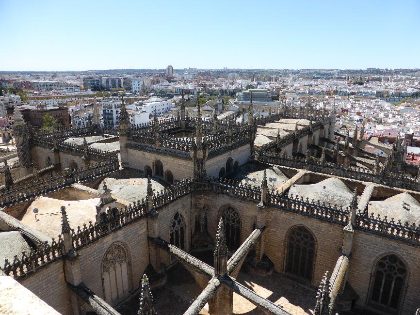 Vue depuis la tour de la cathédrale