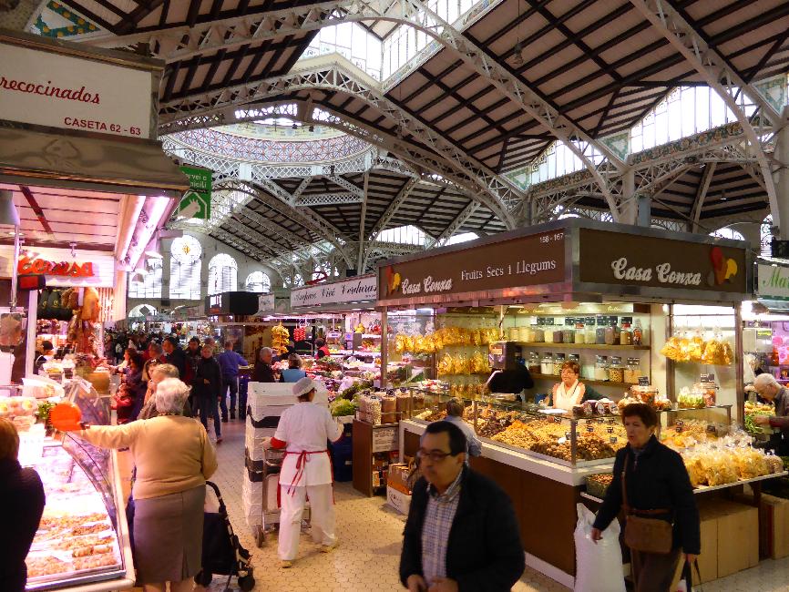Valencia ; marché couvert