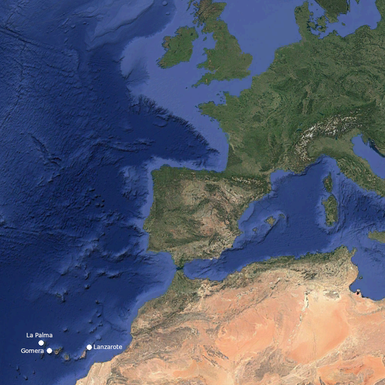 Voyages aux Canaries