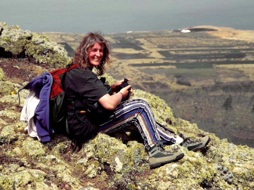 Sommet du Monte Corona : Michèle 