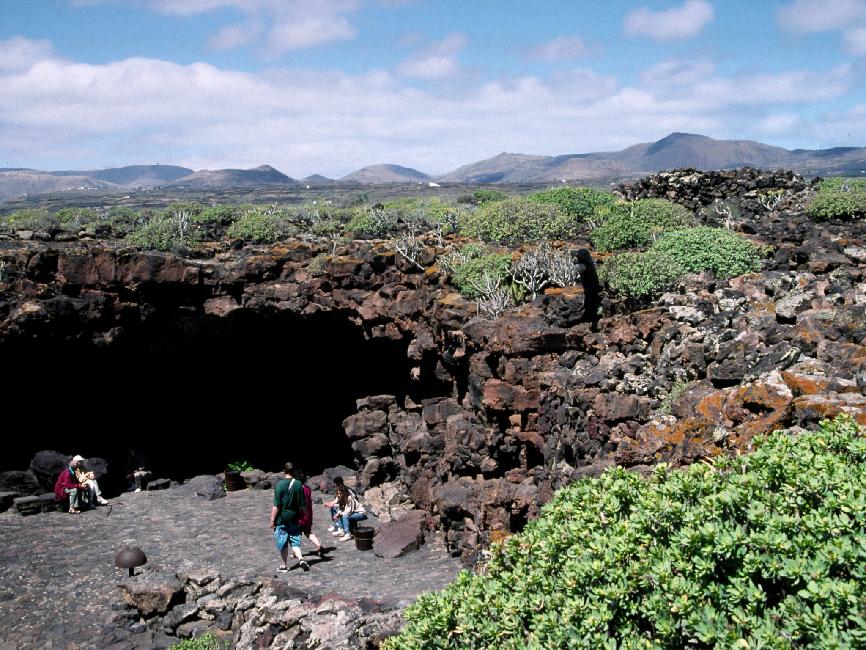 Cueva de los Verdes (tunnel de lave du Monte Corona) 