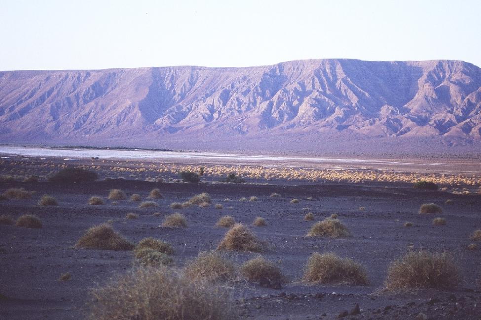 Coucher de soleil sur le rift