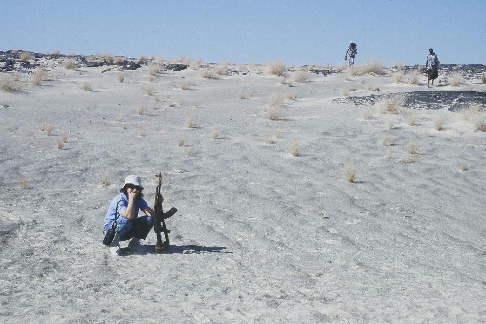 Qui garde les flingues pendant qu'on pousse la voiture ? C'est Sylvie...