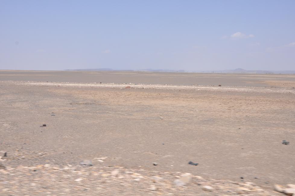 Sur la route d'Afdera à Awash