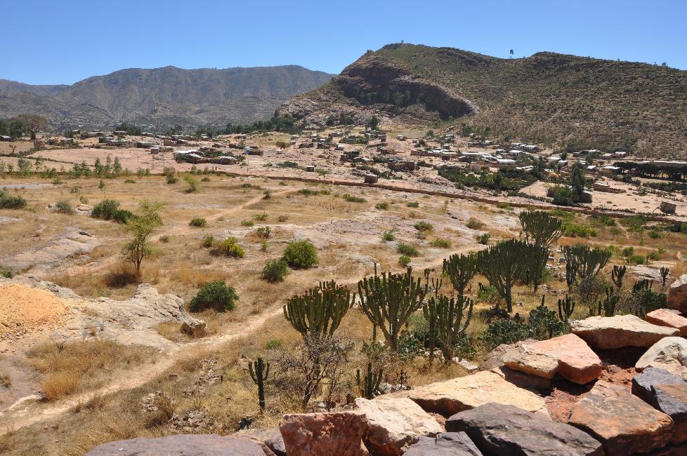 Site de l'église rupestre de Wukro Tcherqos