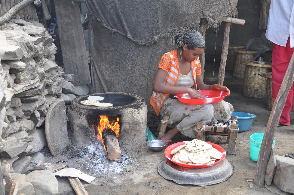 Bere Alé ; confection des galettes