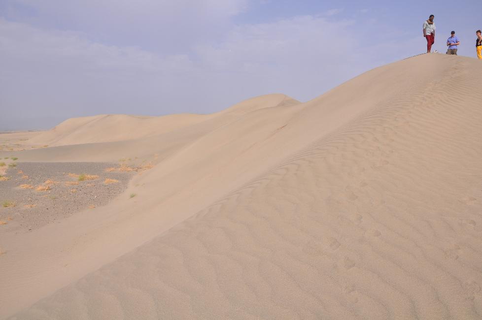 Balade sur une dune du Danakil