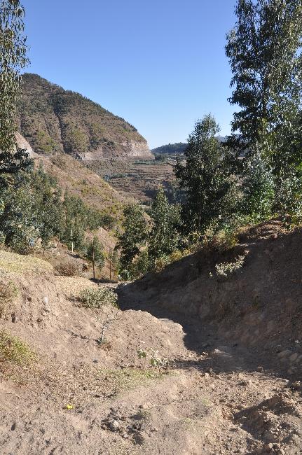 Route de Kombolcha à Mekele ; col Gran Casso