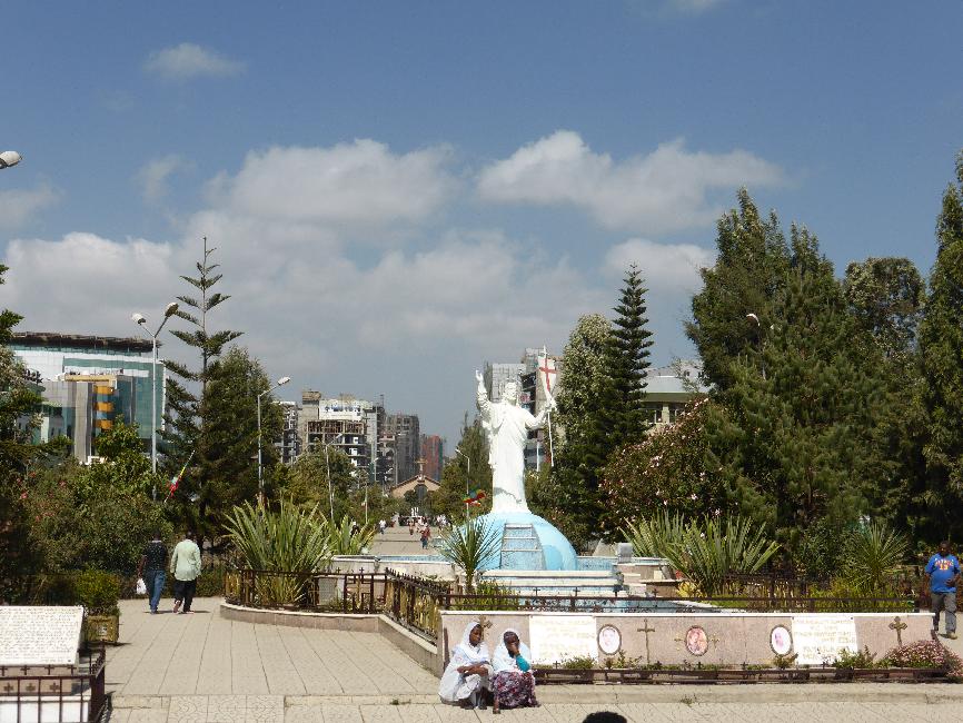 Parvis de la cathédrale