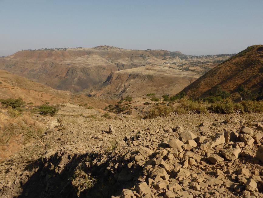 Point ed vue depuis la piste