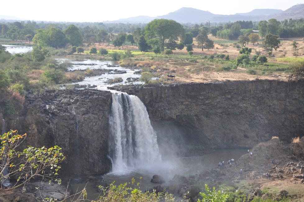 Les chutes du Nil Bleu