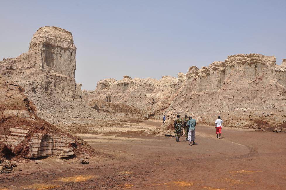 Début de la balade dans le canyon