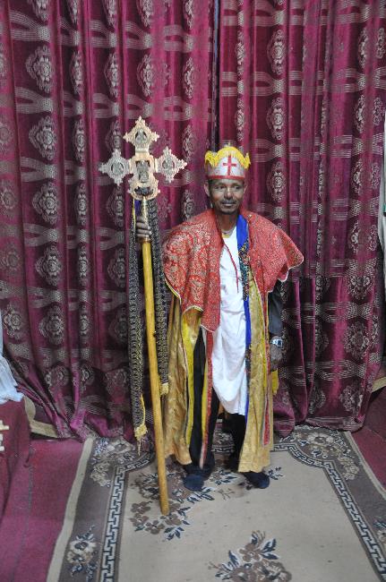 Bete Amanuel ; garde des lieux interdits