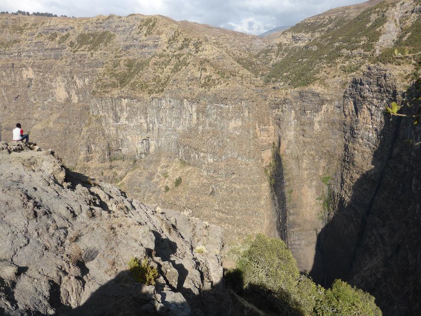 Cascade de Jinbar (480m de chute)