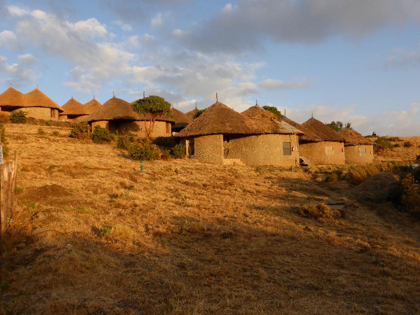 Le lodge du parc de Simien