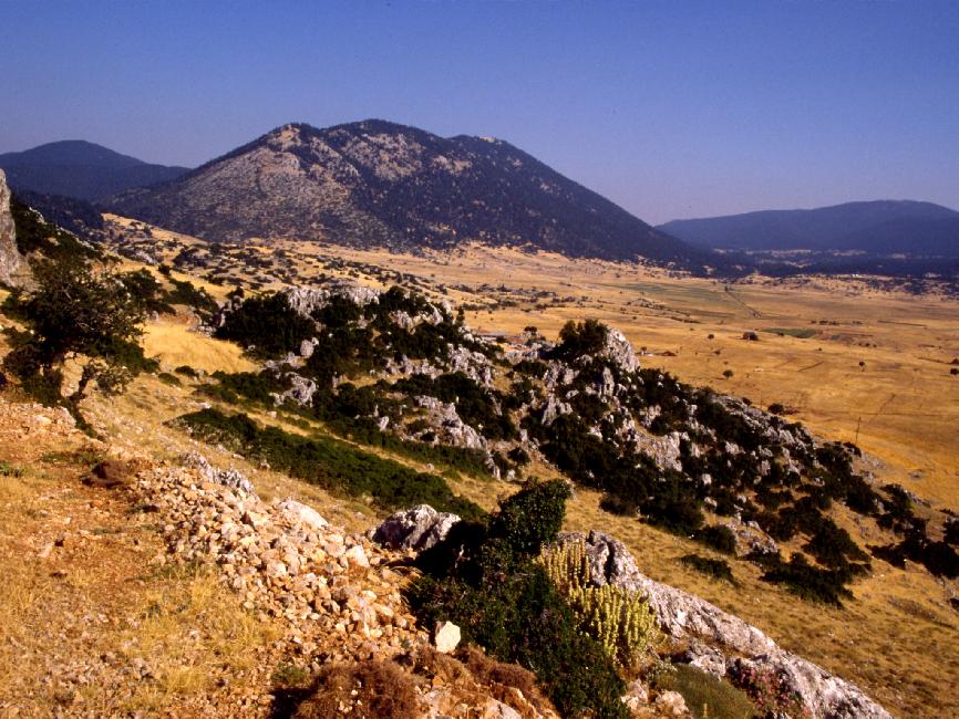 Entre Arakhova et Delphes, dans le massif du Mont Parnasse