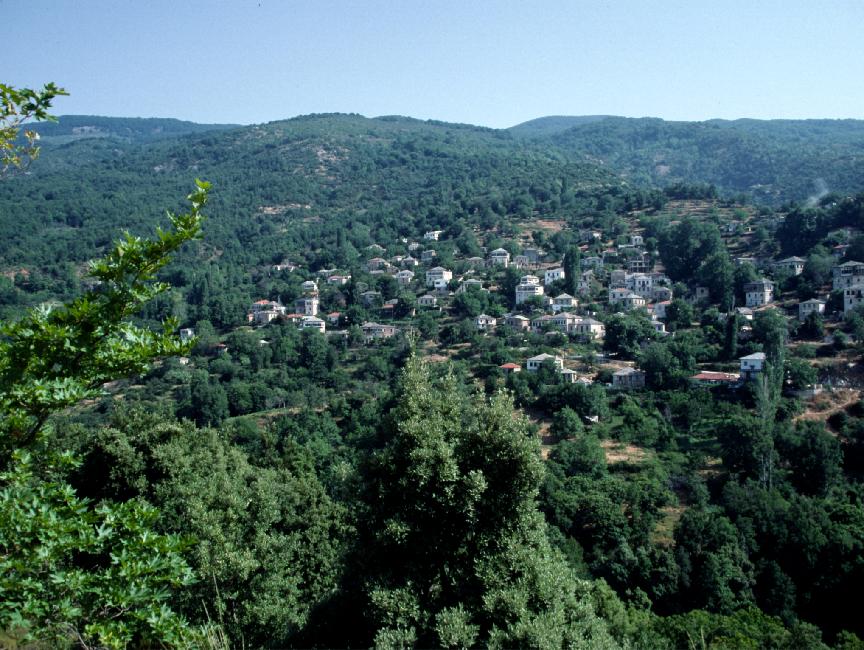 Makrynitza, l'un des plus beaux villages du Pelion, montagne des centaures
