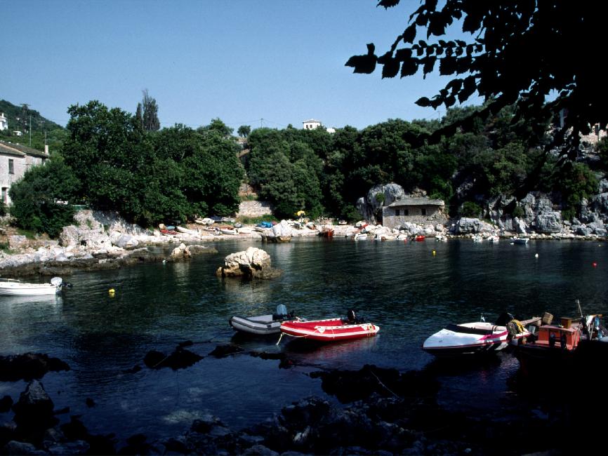 Dimitrios, port de la mer Egée, entre Ntamouchari et Agios Ioannis