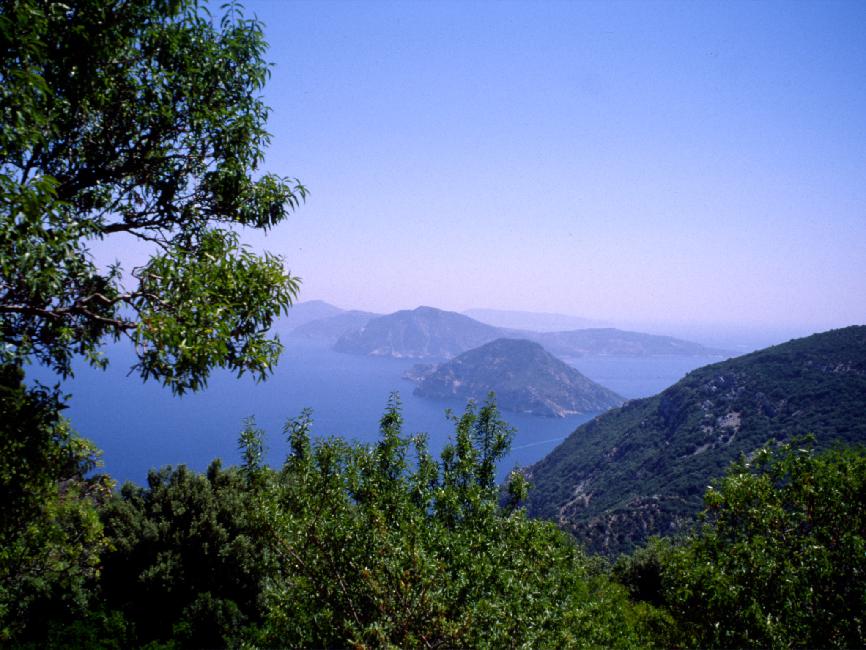 Vue vers Alonnisos