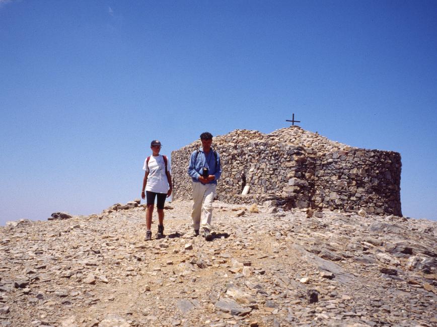 Chapelle au sommet du mont Psiloritis
