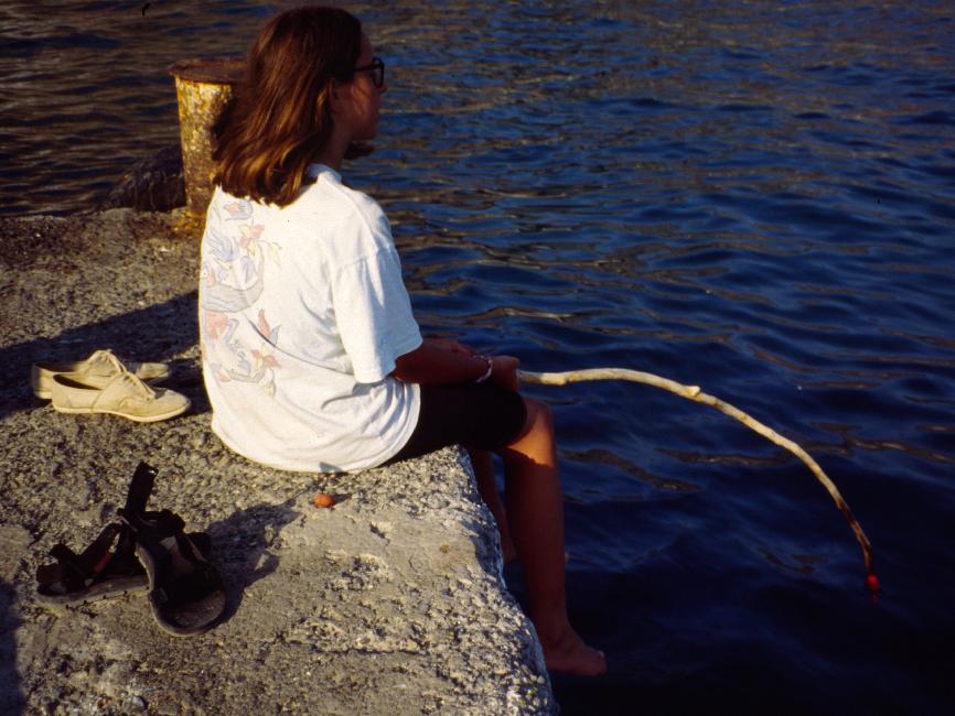 Tentative infructueuse de pêche artisanale...