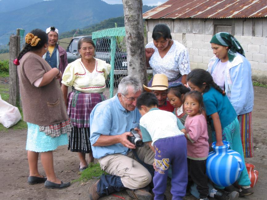 François est l'attraction du village...