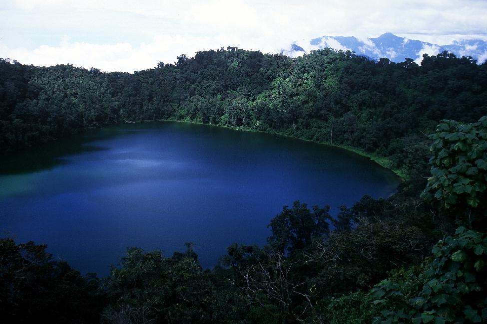 Le lac de cratère