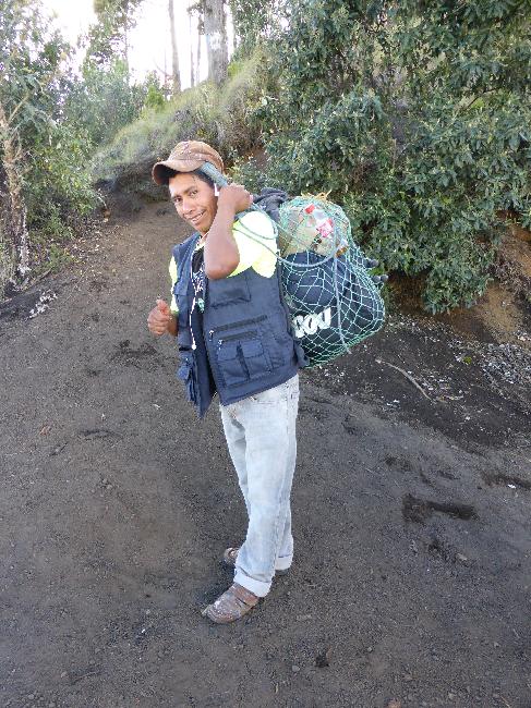 Daniel, l'un de nos porteurs