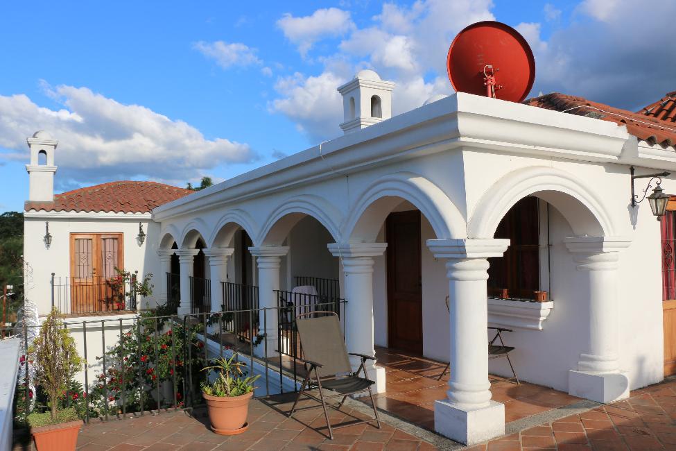 La maison de Lorena ; la terrasse
