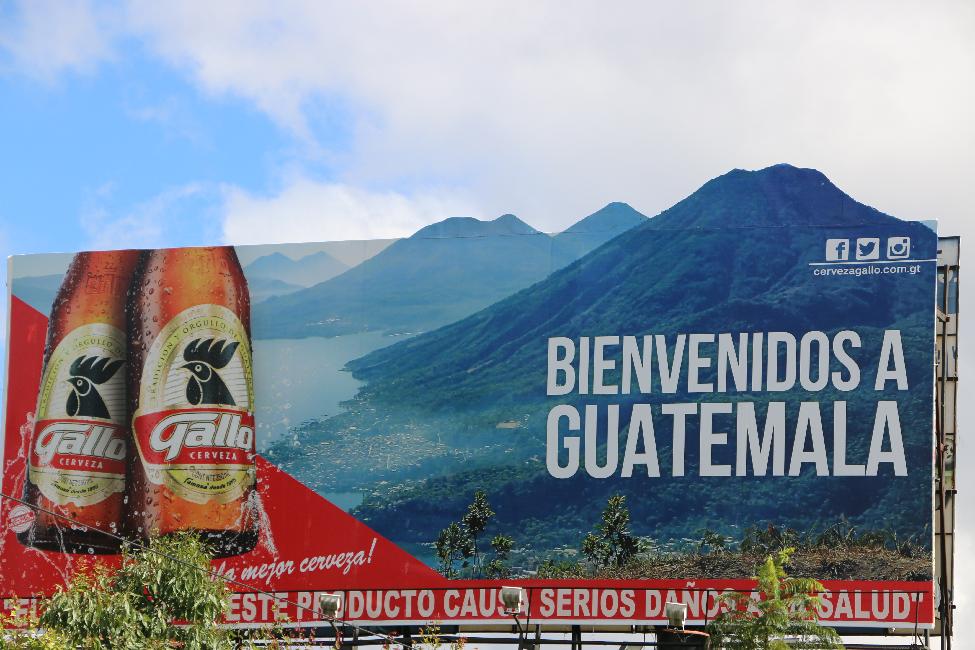 Des volcans et de la bière... le voyage s'annonce bien !