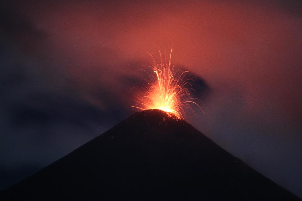 Explosion sur le Fuego