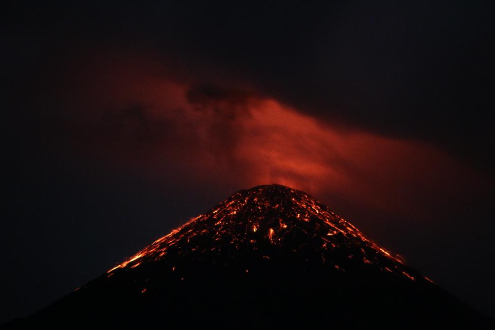 Explosion sur le Fuego