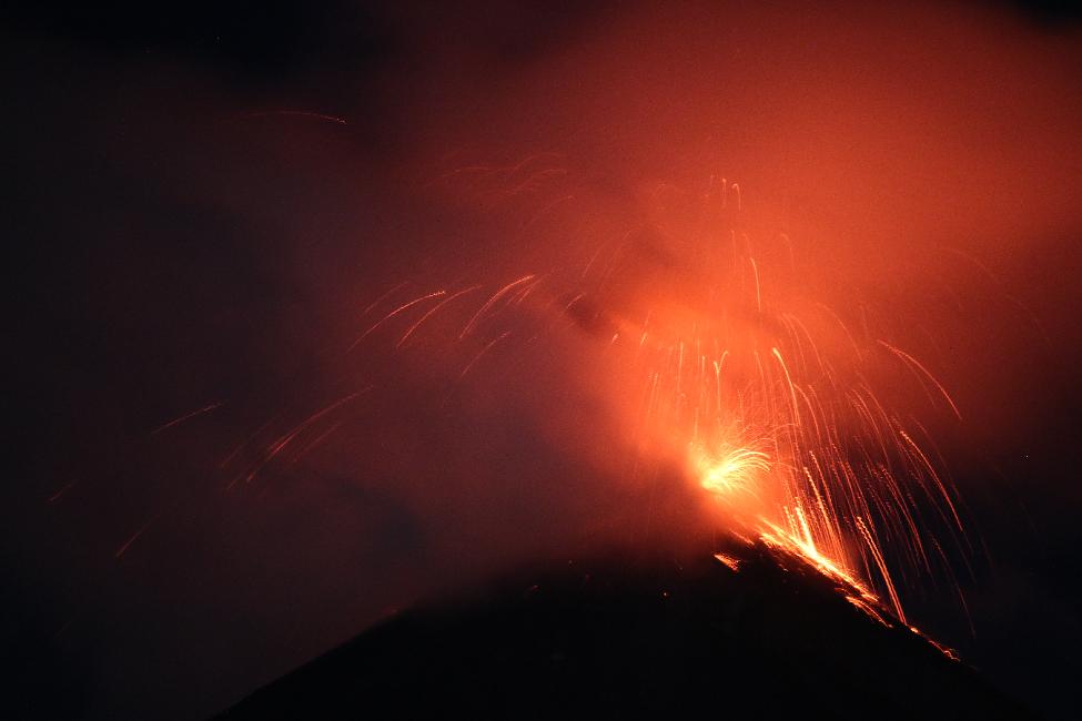 Explosion sur le Fuego