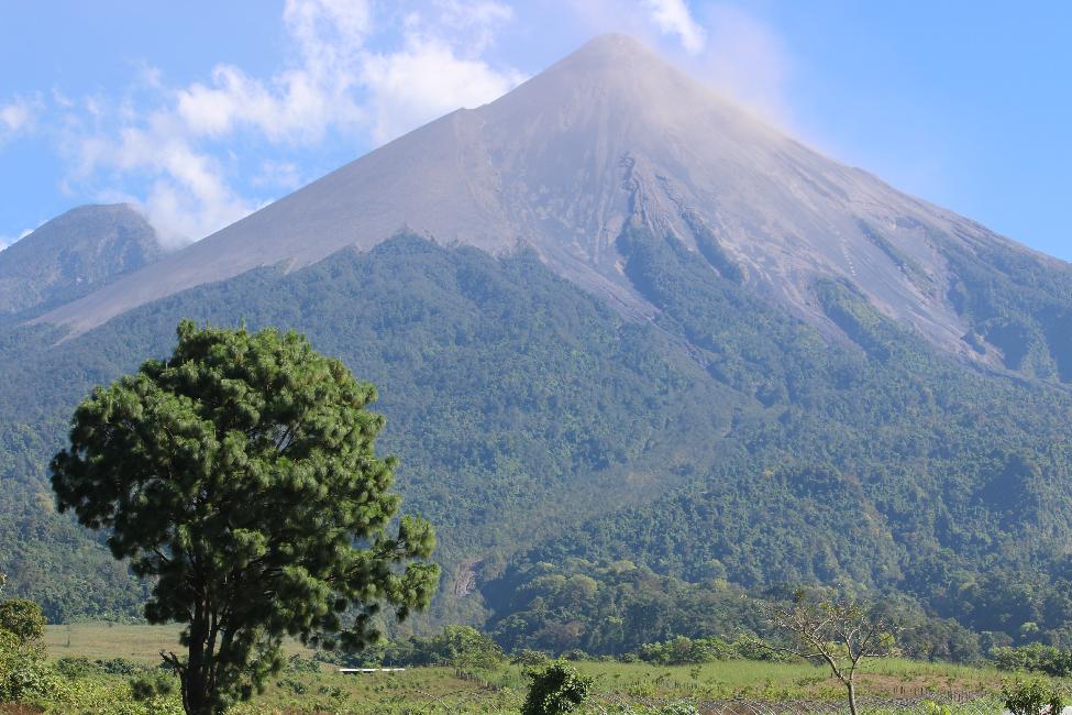 Point de vue sur le Fuego