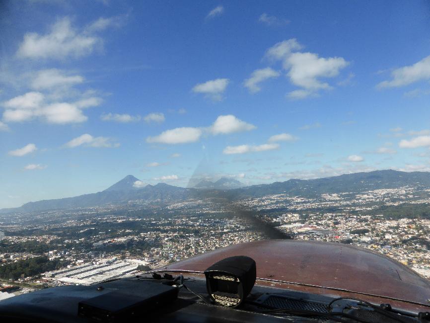 Décollage de Guatemala Ciudad