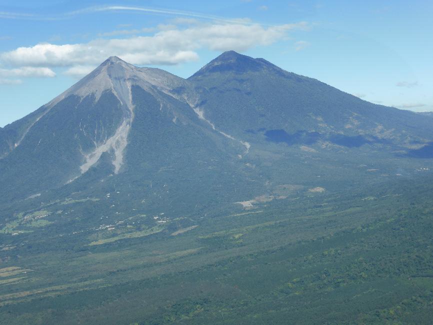 Le Fuego et l'Acatenango