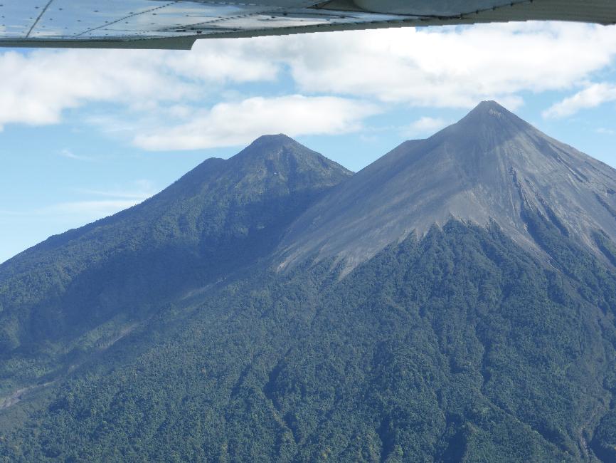 Le Fuego et l'Acatenango