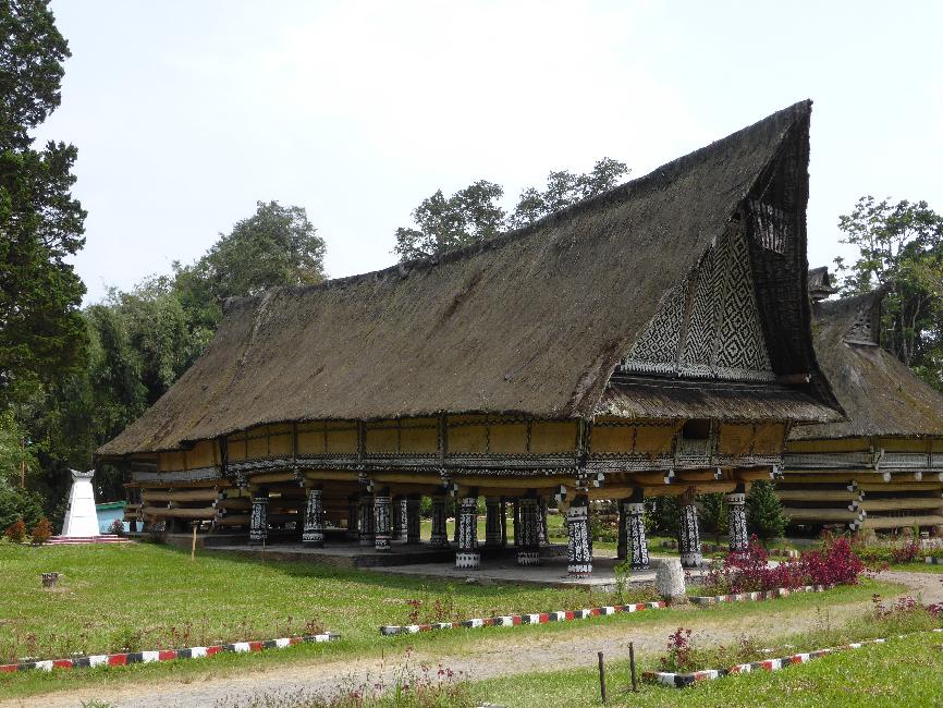 Maison du roi Simalungun, à Pematang Purba