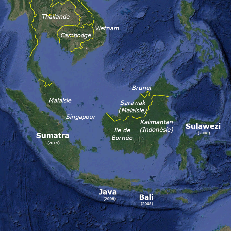 Volcans indonésiens