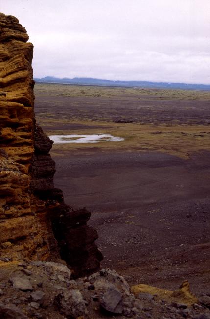 Vue depuis le cratère des chevaux 