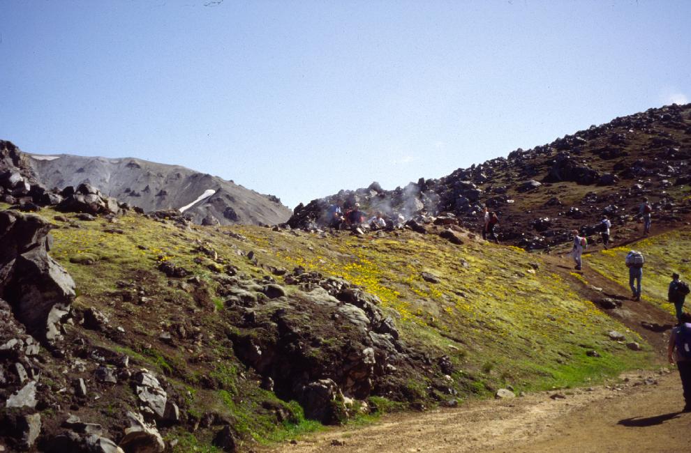 Landmannalaugar : petit détour pour admirer les solfatares 