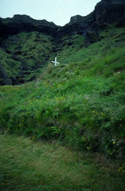 Paysage du musée de Skogar 