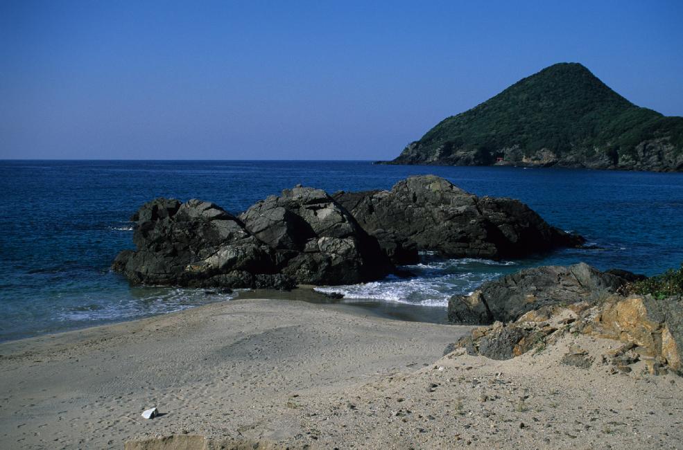 Une plage bien tentante !