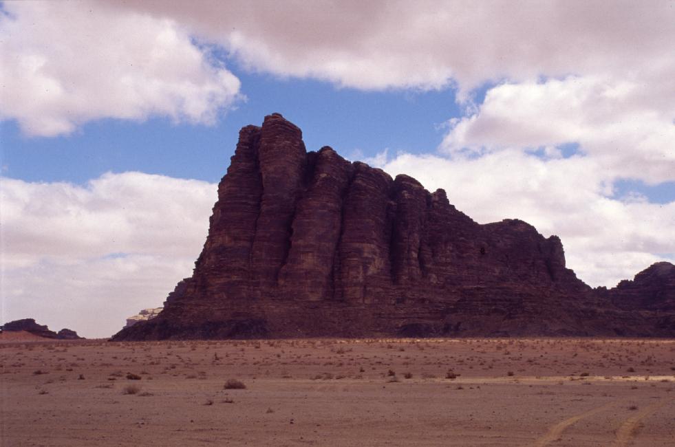 Arrivée dans le Wadi Rum