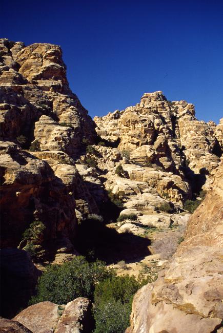 A l'intérieur de la petite Pétra