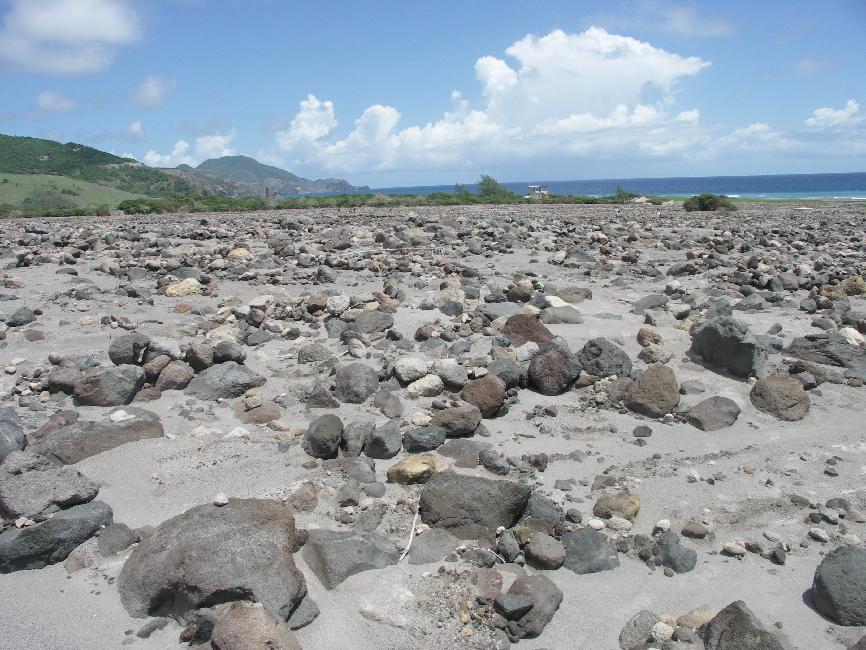 Vue vers la tour de contrôle et le terminal