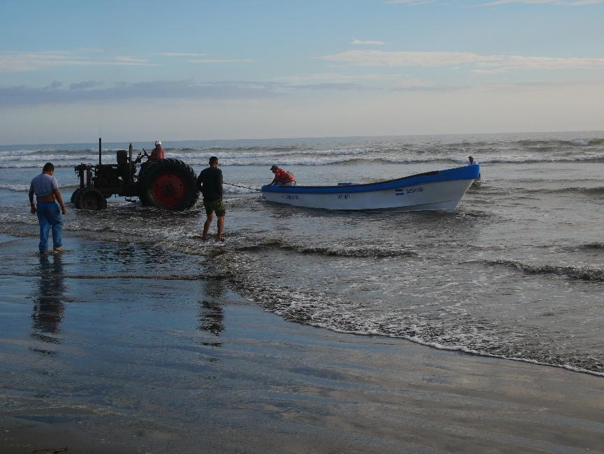 Départ des pêcheurs
