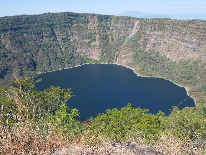 Le lac de cratère du Cosigüina
