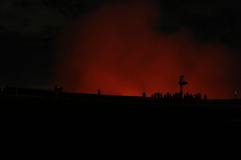 Contingent de visiteurs, pour les 15 minutes allouées