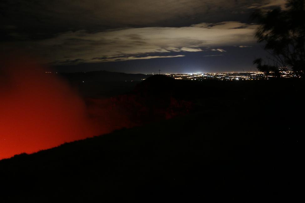 Lumières de la ville de Masaya